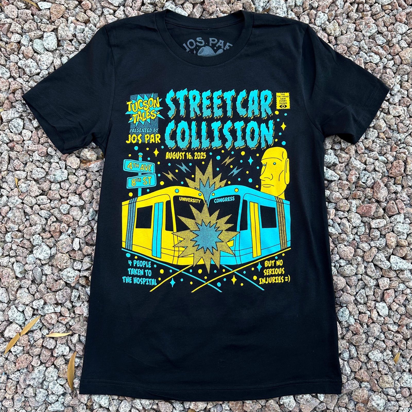 Streetcar Black Tee | Jos Par